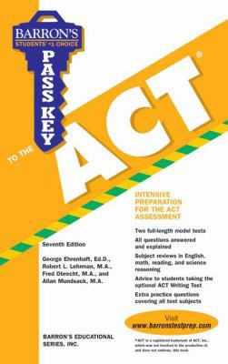 Barron's Pass Key to the ACT 0764139916 Book Cover