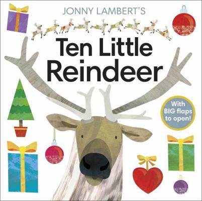 Jonny Lambert's Ten Little Reindeer 0241439523 Book Cover