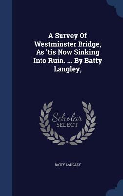 A Survey Of Westminster Bridge, As 'tis Now Sin... 1340112205 Book Cover