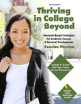 Thriving in College and Beyond: Research-Based ... 0757572804 Book Cover