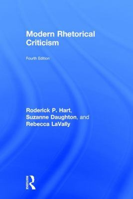Modern Rhetorical Criticism 113870248X Book Cover