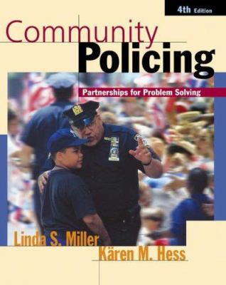 Community Policing: Partnerships for Problem So... 0534628885 Book Cover