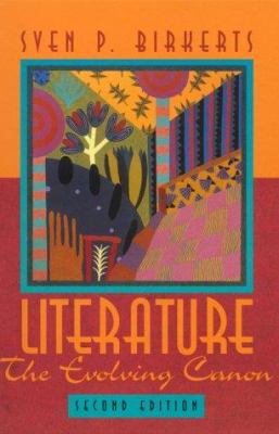 Literature: The Evolving Canon 0205175155 Book Cover