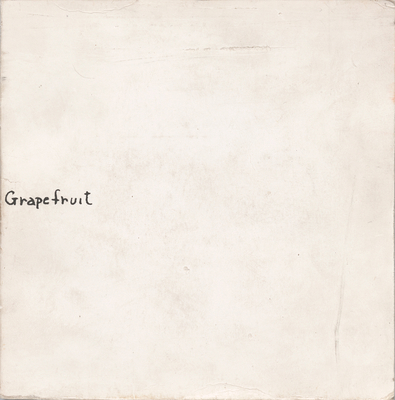 Yoko Ono: Grapefruit 087070978X Book Cover