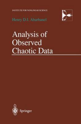 Analysis of Observed Chaotic Data 1461207649 Book Cover