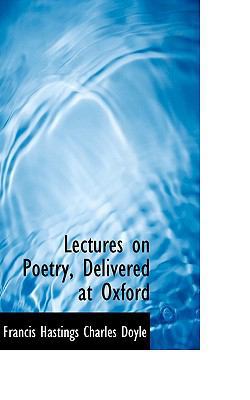 Lectures on Poetry, Delivered at Oxford 1115631969 Book Cover