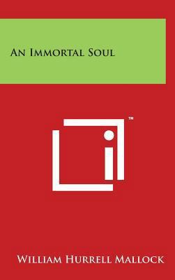 An Immortal Soul 1497821827 Book Cover