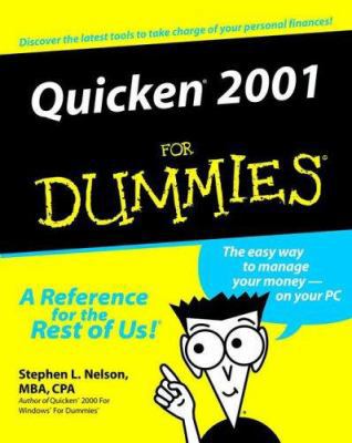 Quicken 2001 For Dummies 0764507591 Book Cover