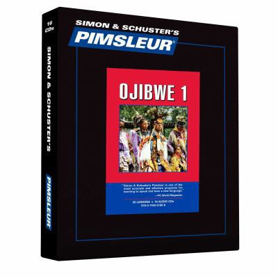 Pimsleur Ojibwe Level 1 CD: Learn to Speak and ... 0743561805 Book Cover