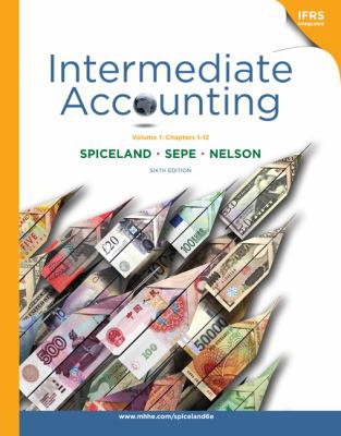 Intermediate Accounting Vol 1 (Ch 1-12) with Br... 0077395832 Book Cover
