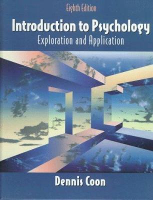 Introduction to Psychology: Exploration and App... 0534349668 Book Cover