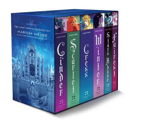 The Lunar Chronicles Boxed Set: Cinder, Scarlet... 1250774071 Book Cover