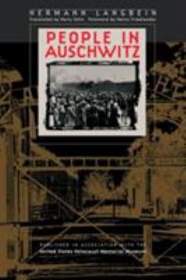 People in Auschwitz 0807828165 Book Cover