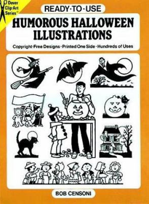 Ready-to-Use Humorous Halloween Illustrations (... 0486263924 Book Cover