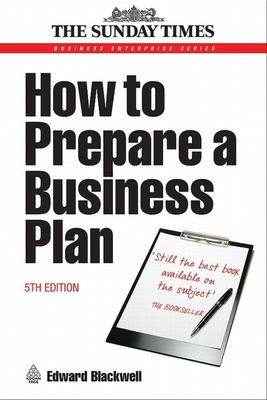 How to Prepare a Business Plan (Business Enterp... 0749449810 Book Cover