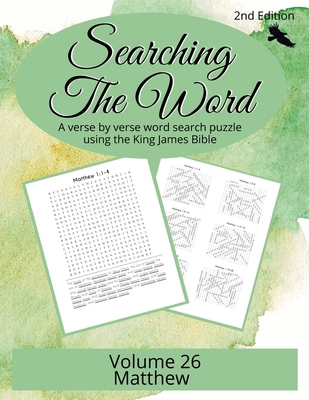 Searching the Word, Volume 26: Matthew B0F35SZF53 Book Cover