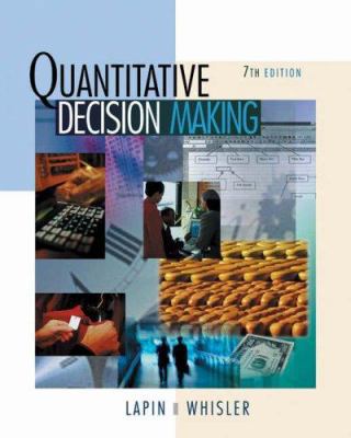 Quantitative Decision Making with Spreadsheet A... 0534380247 Book Cover