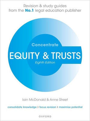 Equity and Trusts Concentrate: Law Revision and... 0192865633 Book Cover