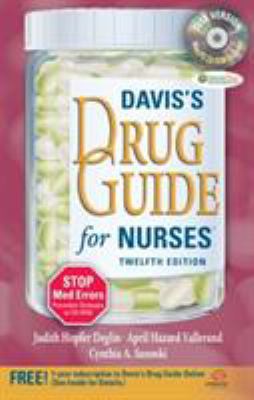 Davis's Drug Guide for Nurses + Resource Kit CD... B01CMY88I2 Book Cover