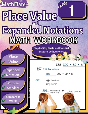 Place Value and Expanded Notations Math Workboo... B0D4D4WN4Y Book Cover