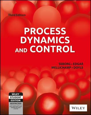 Process Dynamics And Control 3Ed (Pb 2015) B07BF7HR85 Book Cover