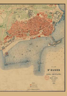 Carnet Blanc, Plan d'Alger, Jourdan, 1888 [French] 2011169151 Book Cover