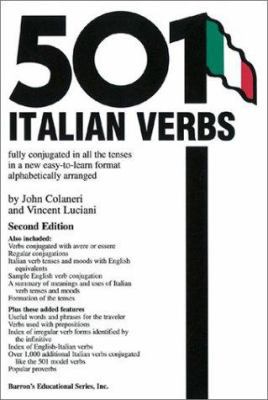 501 Italian Verbs 0764113488 Book Cover