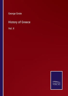 History of Greece: Vol. II 3375128924 Book Cover