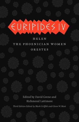 Euripides IV: Helen, the Phoenician Women, Orestes 0226308960 Book Cover