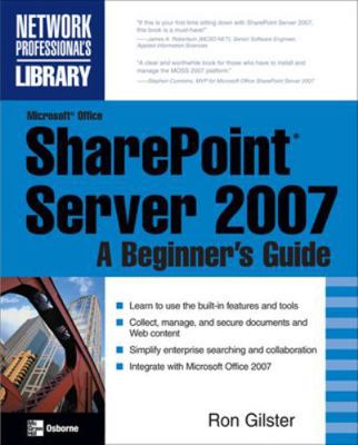 Microsoft(r) Office Sharepoint(r) Server 2007: ... 0071493271 Book Cover