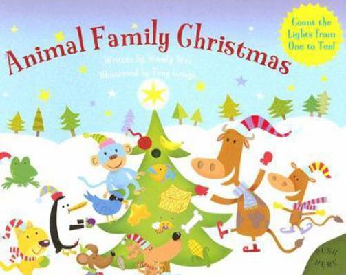 Animal Family Christmas: Count the Lights from ... 1581176252 Book Cover