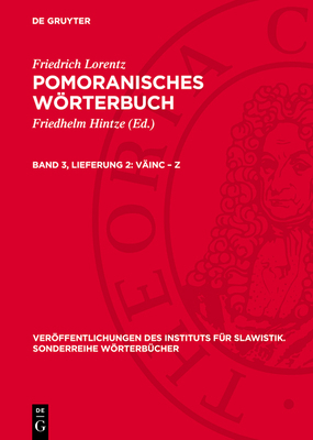 väinc - z [German] 3112753984 Book Cover