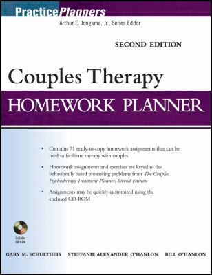 Couples Therapy Homework Planner 0470522666 Book Cover