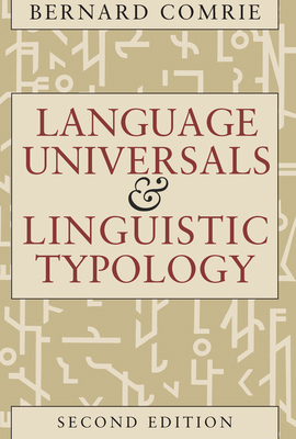 Language Universals and Linguistic Typology: Sy... 0226114333 Book Cover