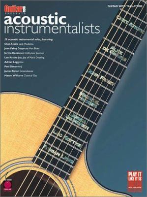 Guitar One Presents Acoustic Instrumentalists 1575604701 Book Cover