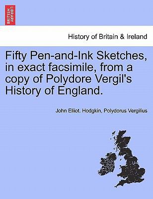 Fifty Pen-And-Ink Sketches, in Exact Facsimile,... 1241557403 Book Cover