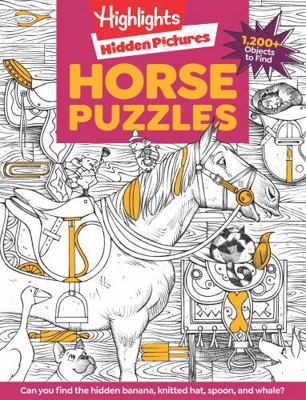 Horse Puzzles: Over 100 Search and Find Puzzles... 162979841X Book Cover