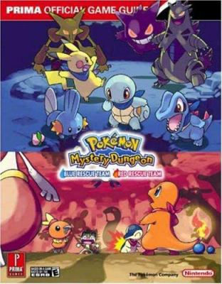 Pokémon Mystery Dungeon: Blue Rescue Team Red R... 0761553827 Book Cover