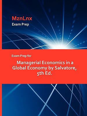 Exam Prep for Managerial Economics in a Global ... 1428869433 Book Cover