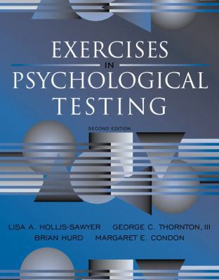 Exercises in Psychological Testing [With CDROM] 0205609899 Book Cover