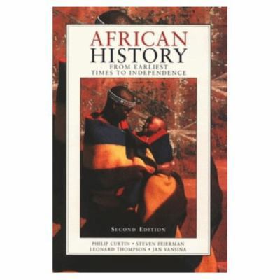 African History: From Earliest Times to Indepen... 0582050715 Book Cover