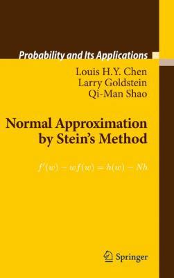 Normal Approximation by Stein's Method 3642150063 Book Cover