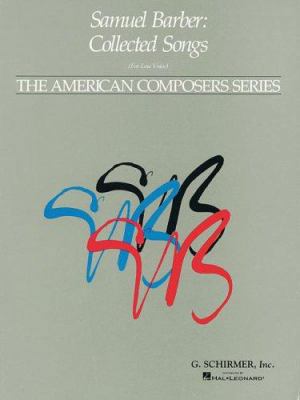 Collected Songs: Low Voice [French] 0793590256 Book Cover