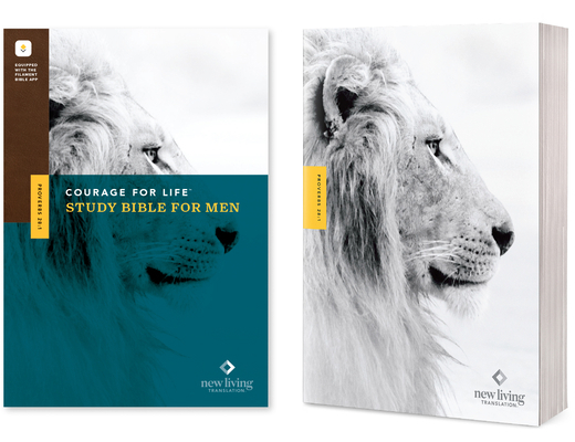 NLT Courage for Life Study Bible for Men, Filam... 1496475542 Book Cover