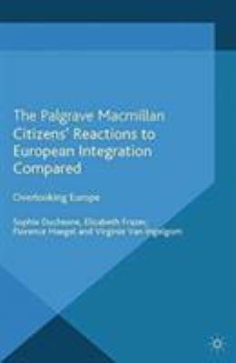 Citizens' Reactions to European Integration Com... 1349346403 Book Cover