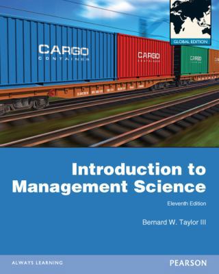 Introduction to Management Science B007YXWOW8 Book Cover