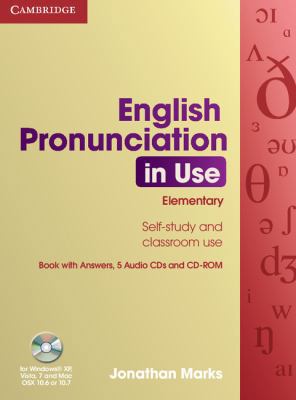 English Pronunciation in Use Elementary Book wi... 052169373X Book Cover