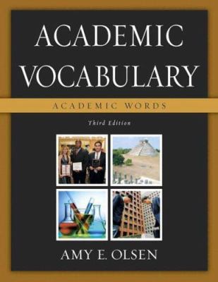 Academic Vocabulary: Academic Words (3rd Edition) 032143952X Book Cover