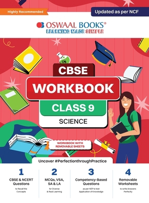 Oswaal CBSE Workbook for Class 9 Science Update... 9359586447 Book Cover