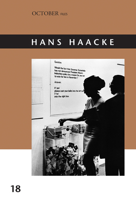 Hans Haacke 0262527936 Book Cover